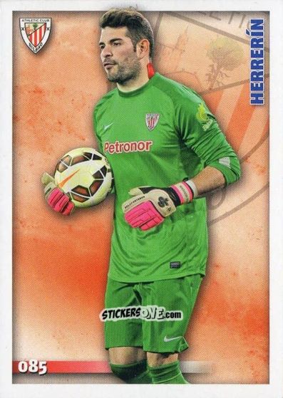 Figurina Herrerín - Las Fichas Quiz De La Liga 2014-2015 n. 85 - Mundicromo