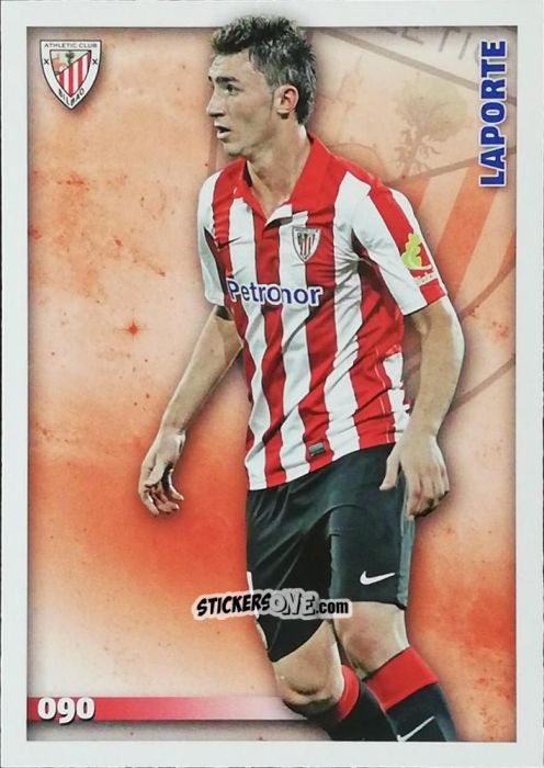 Sticker Laporte - Las Fichas Quiz De La Liga 2014-2015 n. 90 - Mundicromo