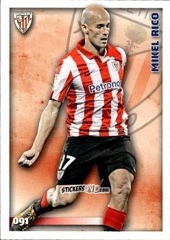 Figurina Mikel Rico - Las Fichas Quiz De La Liga 2014-2015 n. 91 - Mundicromo