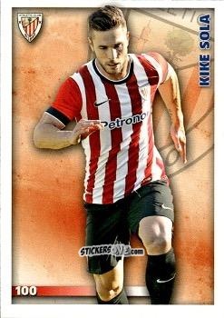 Cromo Kike Sola - Las Fichas Quiz De La Liga 2014-2015 n. 100 - Mundicromo