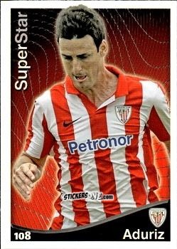 Figurina Aduriz - Las Fichas Quiz De La Liga 2014-2015 n. 108 - Mundicromo