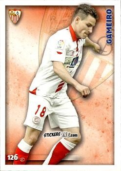 Figurina Gameiro - Las Fichas Quiz De La Liga 2014-2015 n. 126 - Mundicromo