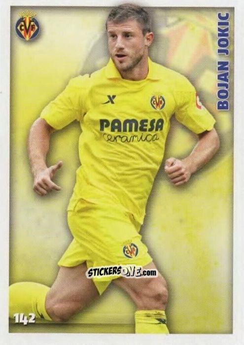 Figurina Bojan Jokic - Las Fichas Quiz De La Liga 2014-2015 n. 142 - Mundicromo