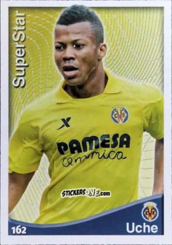 Cromo Uche - Las Fichas Quiz De La Liga 2014-2015 n. 162 - Mundicromo