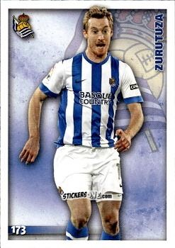Figurina Zurutuza - Las Fichas Quiz De La Liga 2014-2015 n. 173 - Mundicromo