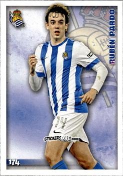 Sticker Rubén Pardo - Las Fichas Quiz De La Liga 2014-2015 n. 174 - Mundicromo