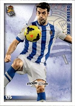 Cromo Xabi Prieto - Las Fichas Quiz De La Liga 2014-2015 n. 176 - Mundicromo