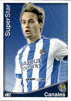 Cromo Canales - Las Fichas Quiz De La Liga 2014-2015 n. 187 - Mundicromo
