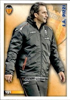 Sticker J. A. Pizzi - Las Fichas Quiz De La Liga 2014-2015 n. 191a - Mundicromo
