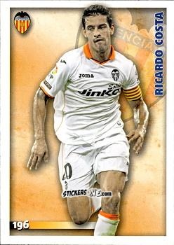 Cromo Ricardo Costa - Las Fichas Quiz De La Liga 2014-2015 n. 196a - Mundicromo