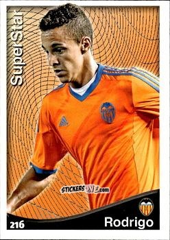 Figurina Rodrigo - Las Fichas Quiz De La Liga 2014-2015 n. 216 - Mundicromo