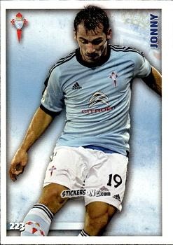 Figurina Jonny - Las Fichas Quiz De La Liga 2014-2015 n. 223 - Mundicromo