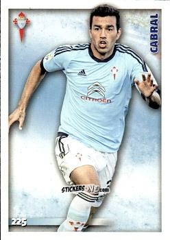 Figurina Cabral - Las Fichas Quiz De La Liga 2014-2015 n. 225 - Mundicromo