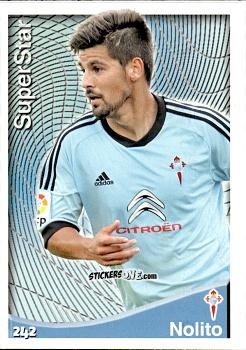 Sticker Nolito - Las Fichas Quiz De La Liga 2014-2015 n. 242 - Mundicromo