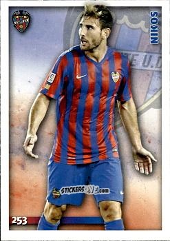 Figurina Nikos - Las Fichas Quiz De La Liga 2014-2015 n. 253 - Mundicromo