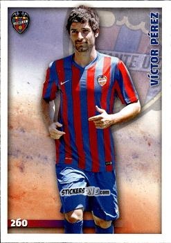 Figurina Víctor Pérez - Las Fichas Quiz De La Liga 2014-2015 n. 260 - Mundicromo