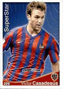 Figurina Víctor Casadesús - Las Fichas Quiz De La Liga 2014-2015 n. 270 - Mundicromo