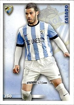 Sticker Casado - Las Fichas Quiz De La Liga 2014-2015 n. 280 - Mundicromo