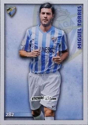 Cromo Miguel Torres - Las Fichas Quiz De La Liga 2014-2015 n. 282 - Mundicromo