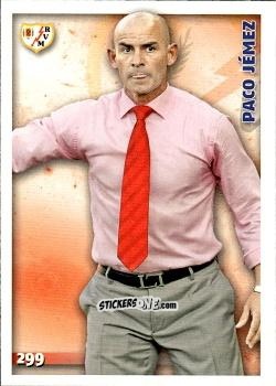 Cromo Paco Jémez - Las Fichas Quiz De La Liga 2014-2015 n. 299 - Mundicromo
