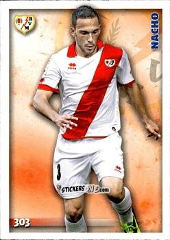 Figurina Nacho - Las Fichas Quiz De La Liga 2014-2015 n. 303 - Mundicromo