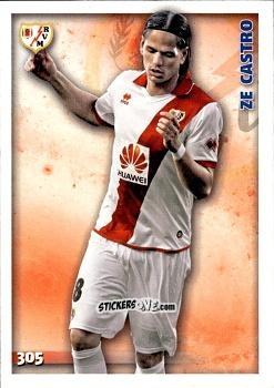 Figurina Zé Castro - Las Fichas Quiz De La Liga 2014-2015 n. 305 - Mundicromo