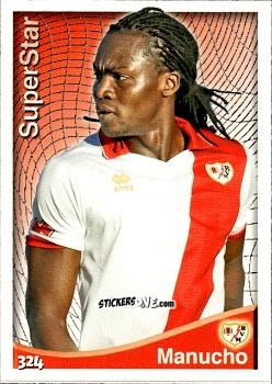 Figurina Manucho - Las Fichas Quiz De La Liga 2014-2015 n. 324 - Mundicromo