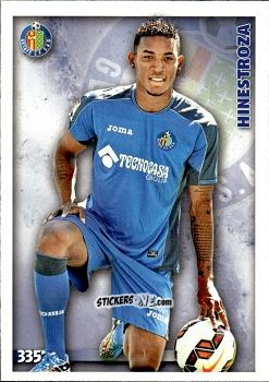 Figurina Hinestroza - Las Fichas Quiz De La Liga 2014-2015 n. 335 - Mundicromo