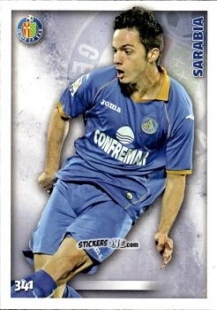 Figurina Sarabia - Las Fichas Quiz De La Liga 2014-2015 n. 341 - Mundicromo