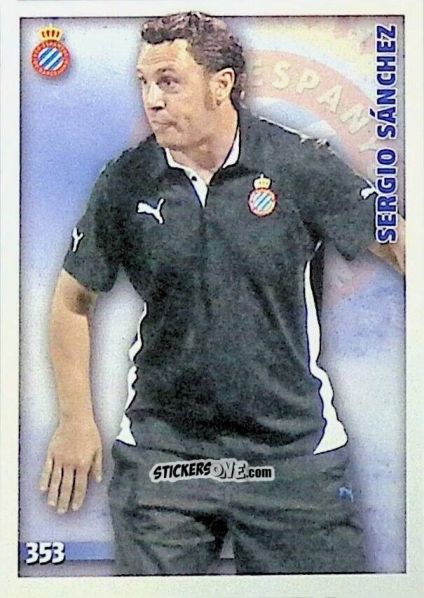 Figurina Sergio Sánchez - Las Fichas Quiz De La Liga 2014-2015 n. 353 - Mundicromo