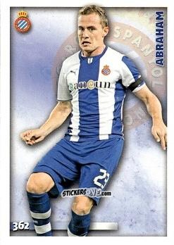 Figurina Abraham - Las Fichas Quiz De La Liga 2014-2015 n. 362 - Mundicromo