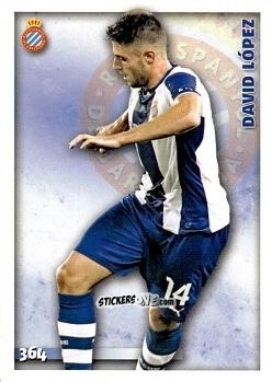 Figurina David López - Las Fichas Quiz De La Liga 2014-2015 n. 364a - Mundicromo