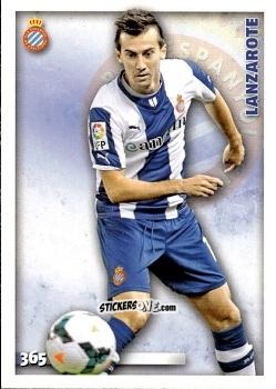 Figurina Lanzarote - Las Fichas Quiz De La Liga 2014-2015 n. 365 - Mundicromo