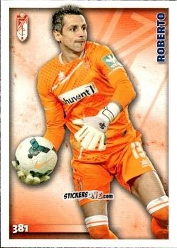 Sticker Roberto - Las Fichas Quiz De La Liga 2014-2015 n. 381 - Mundicromo