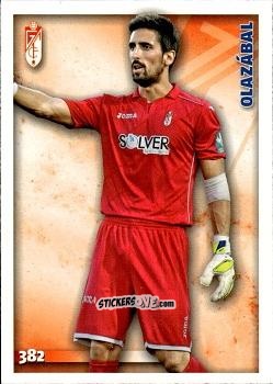 Cromo Olazábal - Las Fichas Quiz De La Liga 2014-2015 n. 382 - Mundicromo
