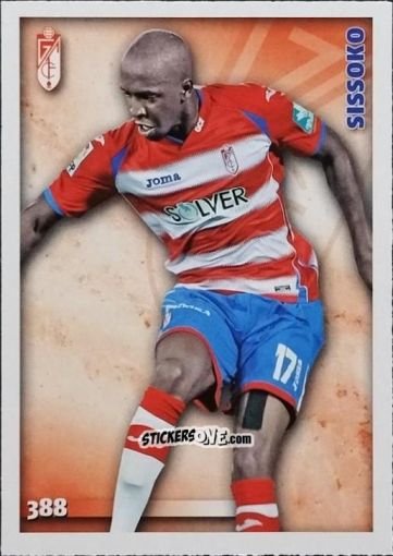 Cromo Sissoko - Las Fichas Quiz De La Liga 2014-2015 n. 388 - Mundicromo