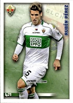 Sticker Rubén Pérez - Las Fichas Quiz De La Liga 2014-2015 n. 421a - Mundicromo