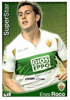 Sticker Enzo Roco - Las Fichas Quiz De La Liga 2014-2015 n. 428 - Mundicromo