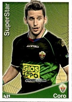 Sticker Coro - Las Fichas Quiz De La Liga 2014-2015 n. 431 - Mundicromo