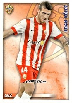 Cromo Fran Vélez - Las Fichas Quiz De La Liga 2014-2015 n. 442 - Mundicromo