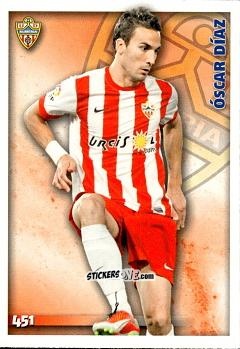 Cromo óscar Díaz - Las Fichas Quiz De La Liga 2014-2015 n. 451a - Mundicromo