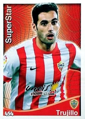 Figurina Trujillo - Las Fichas Quiz De La Liga 2014-2015 n. 454 - Mundicromo