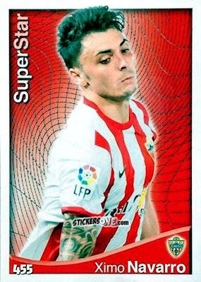 Cromo Ximo Navarro - Las Fichas Quiz De La Liga 2014-2015 n. 455 - Mundicromo