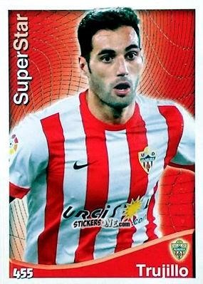Figurina Trujillo - Las Fichas Quiz De La Liga 2014-2015 n. 455err - Mundicromo