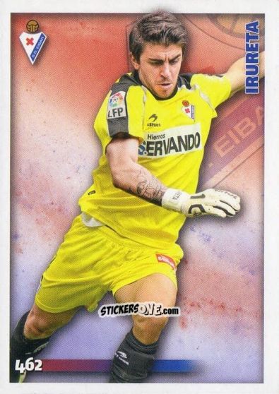 Figurina Irureta - Las Fichas Quiz De La Liga 2014-2015 n. 462 - Mundicromo