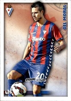 Figurina Del Moral - Las Fichas Quiz De La Liga 2014-2015 n. 476 - Mundicromo
