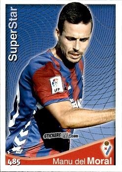 Figurina Manu Del Moral - Las Fichas Quiz De La Liga 2014-2015 n. 485 - Mundicromo