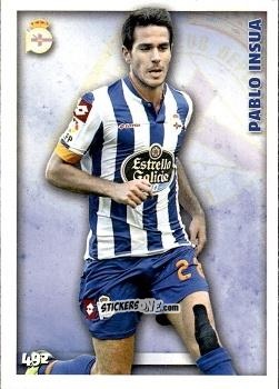 Sticker Pablo Insua - Las Fichas Quiz De La Liga 2014-2015 n. 492 - Mundicromo