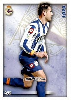 Sticker Lopo - Las Fichas Quiz De La Liga 2014-2015 n. 495 - Mundicromo