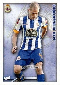 Cromo Álex Bergantiños - Las Fichas Quiz De La Liga 2014-2015 n. 496 - Mundicromo